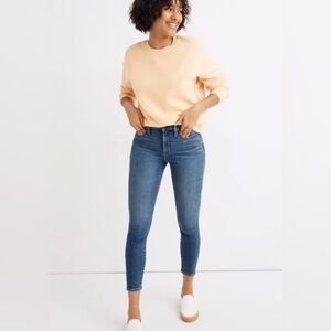 Madewell Curvy High-Rise Skinny Crop Jeans in Dalstrom Wash Size 28